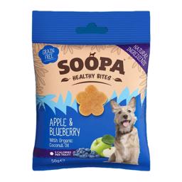 Soopa Vegansk Healthy Bites Apple & Blueberry 50g